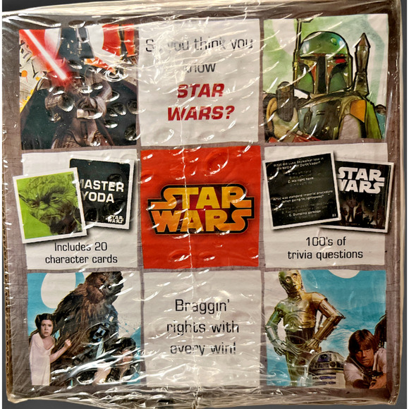 Star Wars Trivia Box Game NEW SEALED - Picture 2 of 2